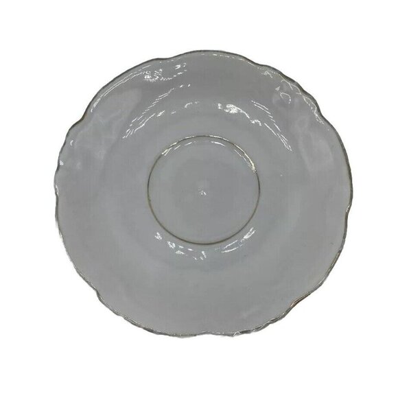 Vtg Demitasse Tea Cup Saucer Germany Crown Mark Floral Gold Tone Trim Regency - Picture 4 of 15